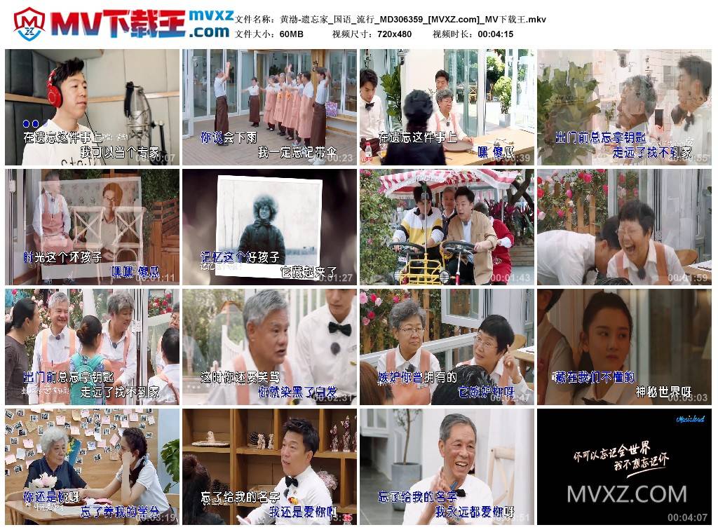 黄渤-遗忘家_国语_流行_MD306359